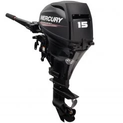MERCURY MARINE Outboard Motors 15hp Electric Start 4-Stroke Outboard, 20" Shaft Length
