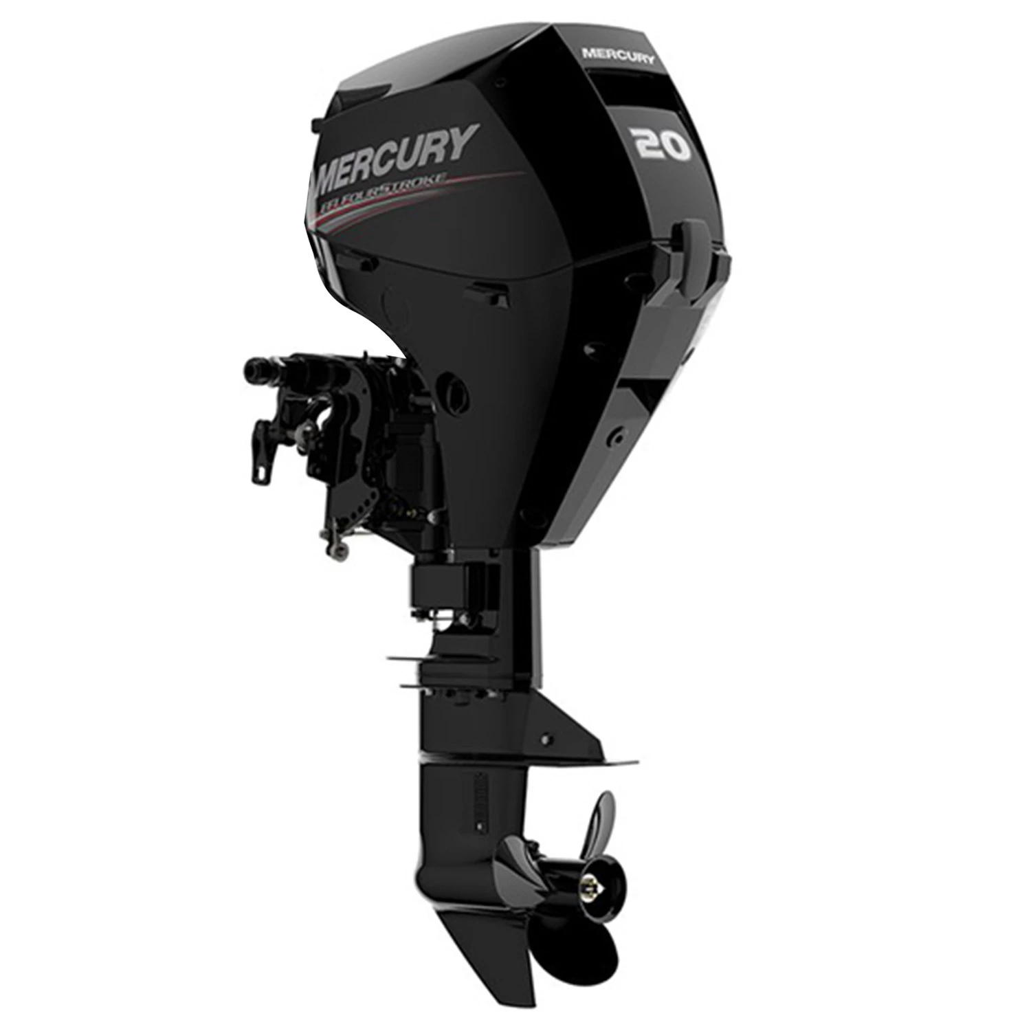 MERCURY MARINE Outboard Motors 20hp Electric Start (Remote) 4-Stroke Outboard, 15" Shaft Length