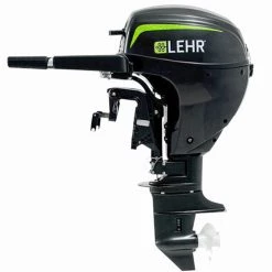 LEHR Outboard Motors 15hp Propane Powered 4 Stroke Outboard Engine, Long Shaft, Internal Electric Start, Tiller