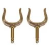 WHITECAP Boats Bronze Ribbed Oarlock Horn