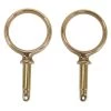 WHITECAP Boats Bronze Round Mount Oarlock Horn