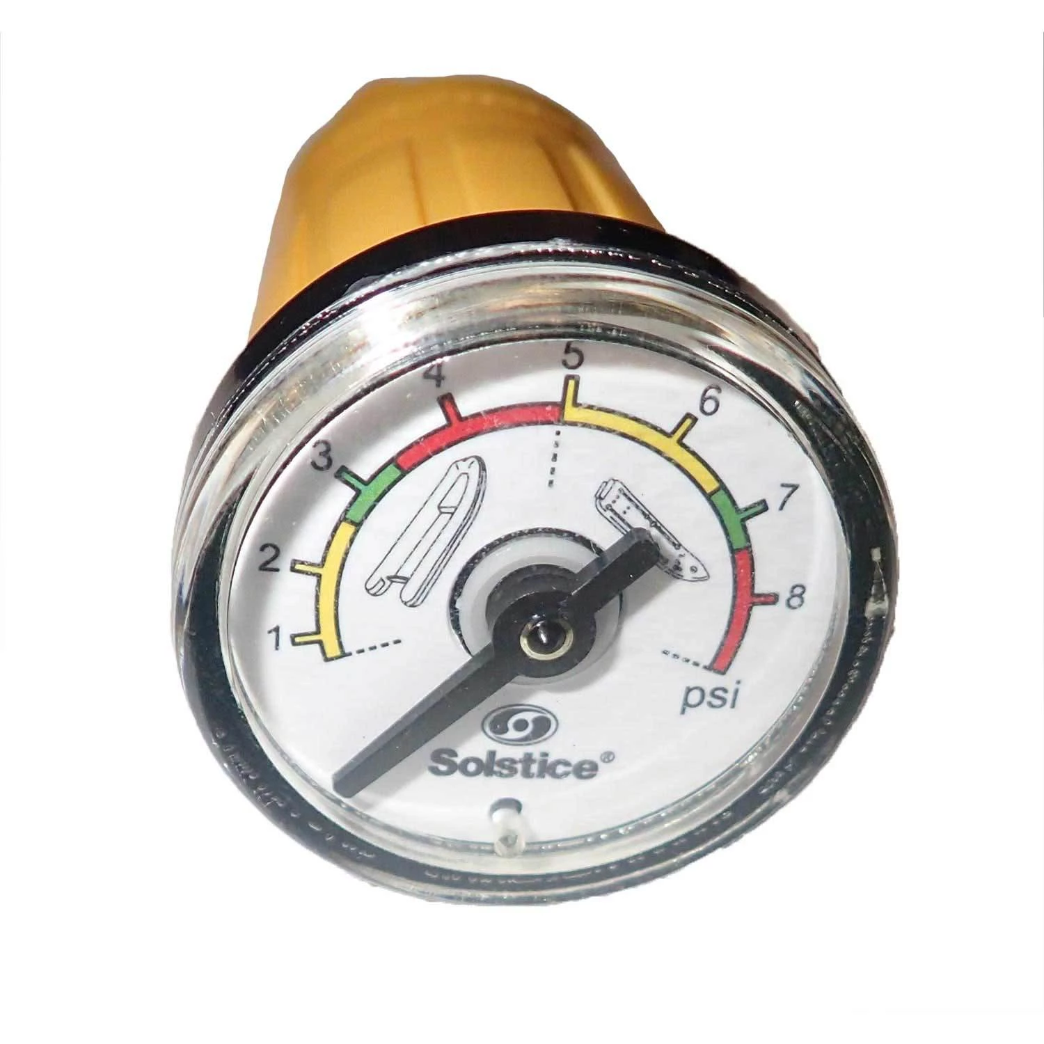 SOLSTICE Boats Low-Pressure Verifier Gauge