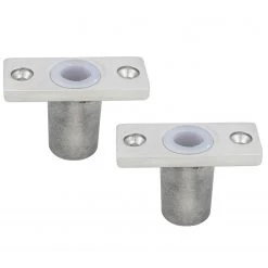 WEST MARINE Boats Stainless Steel Top Socket Oarlock, 1/2" Outside Diameter Shank