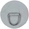 WEST MARINE Boats Large Replacement Patch D-Ring For AL-290 Inflatable Hypalon Sport Boat, Light Gray